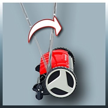 Einhell Hand Rasenmäher GE-HM 38 S (38 cm Schnittbreite, max. 38 mm Schnitthöhe, empfohlen bis 250 m²) - 