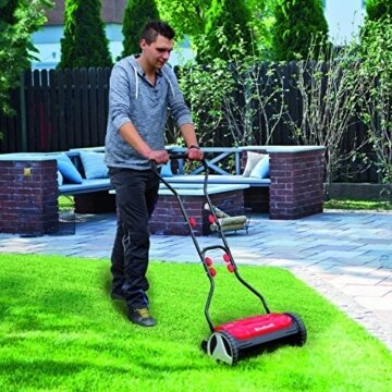 Einhell Hand Rasenmäher GE-HM 38 S (38 cm Schnittbreite, max. 38 mm Schnitthöhe, empfohlen bis 250 m²) - 