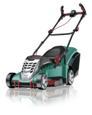 Bosch DIY Rasenmäher Rotak 43, Grasfangbox 50 l (1800 W, Ergoflex-System, Schnittbreite 43 cm, Schnitthöhe 20-70 mm) - 