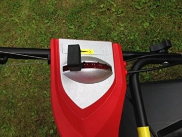 Benzin Rasenmäher 5 PS, 48cm, Radantrieb, inkl Mulchkit, 60 Liter Fangkorb - 