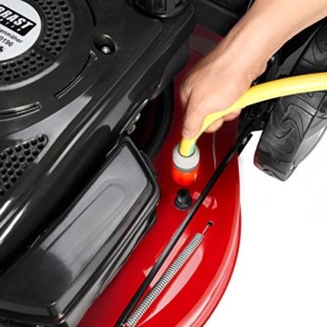 Benzin Rasenmäher BRAST 4 in 1 20174 POWER 3,7kW (5PS) Selbstantrieb GT Markengetriebe kugelgelagerte Big-Wheeler-Räder Stahlblechgehäuse Easy Clean - 