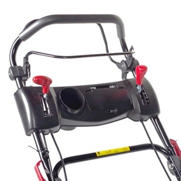 Benzin Rasenmäher BRAST 4 in 1 20196 SPEED 4,4kW (6PS) regelbare Antriebsgeschwindigkeit GT Markengetriebe kugelgelagerte Big-Wheeler-Räder Stahlblechgehäuse Easy Clean - 
