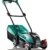 Bosch DIY Akku-Rasenmäher Rotak 32 LI, Akku, Ladegerät, 31 l Grasfangkorb, Sicherheitsschlüssel, Karton (32 V, 2,0 Ah, 32 cm Schnittbreite, 30-60 mm Schnitthöhe) - 