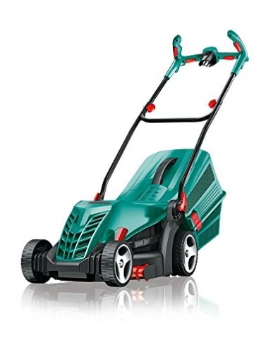 Bosch DIY Rasenmäher ARM 37, 40 l Grasfangkorb, Karton (1400 W, 37 cm Schnittbreite, 20-70 mm Schnitthöhe) -