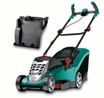 Bosch DIY Rasenmäher Rotak 37, Grasfangbox 40 l (1400 W, Ergoflex-System, Schnittbreite 37 cm, Schnitthöhe 20-70 mm) - 