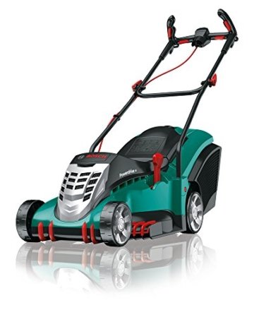Bosch DIY Rasenmäher Rotak 40, Grasfangbox 50 l (1700 W, Ergoflex-System, Schnittbreite 40 cm, Schnitthöhe 20-70 mm) -