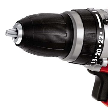 Einhell 8-faches Power X-Change Starter Set (inkl. Akku-Rasenmäher, Bohrschrauber, Laubbläser und Lampe, 2 x 18 V Akkus 3,0 Ah, 2 Schnell-Ladegeräte) - 