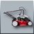 Einhell Benzin Rasenmäher GC-PM 46/1 S (2 kW, 46 cm Schnittbreite, 5-fache Schnitthöhenverstellung 32-70 mm, 60 l Fangsack, Hinterradantrieb) - 