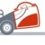 Einhell Benzin Rasenmäher GC-PM 46/2 S HW (1,9 kW, 139 cm³, 46 cm Schnittbreite, 70 l Fangsack, Mulchfunktion, Highwheeler) - 
