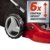 Einhell Benzin Rasenmäher GC-PM 46/2 S HW (1,9 kW, 139 cm³, 46 cm Schnittbreite, 70 l Fangsack, Mulchfunktion, Highwheeler) - 