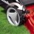 Einhell Benzin Rasenmäher GC-PM 46/2 S HW (1,9 kW, 139 cm³, 46 cm Schnittbreite, 70 l Fangsack, Mulchfunktion, Highwheeler) - 