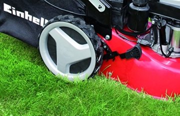 Einhell Benzin Rasenmäher GC-PM 46/2 S HW-E (1,9 kW, 139 cm³, Schnittbreite: 46 cm, zentrale Schnitthöhenverstellung: 6 Stufen | 30-80 mm) - 