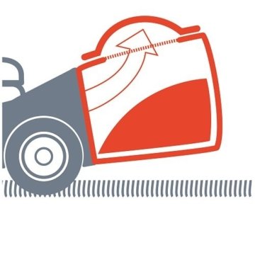Einhell Benzin Rasenmäher GC-PM 51/2 S HW B und S (2,22 kW, 150 cm³, Schnittbreite: 51 cm, Schnitthöhenverstellung: 6 Stufen | 30-80 mm, Fangsackvolumen: 70 l) - 