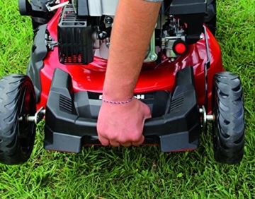 Einhell Benzin Rasenmäher GC-PM 51/2 S HW-E (2,7 kW, 173 cm³, Schnittbreite: 51 cm, zentrale Schnitthöhenverstellung: 6 Stufen | 30-80 mm) - 