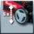 Einhell Benzin Rasenmäher GE-PM 48 S HW B&S (2 kW, 48 cm Schnittbreite, 75 l Fangsack, Hinterradantrieb, Mulchfunktion, Seitenauswurf, empfohlen bis 1600 m²) - 