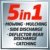 Einhell Benzin Rasenmäher GE-PM 53 S HW B&S (2,3 kW, 150 cm³, Schnittbreite 53 cm, Schnitthöhenverstellung 6-fach 25-70 mm, 80 L, Highwheeler) - 