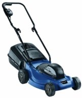 Einhell Elektro Rasenmäher BG-EM 1437 (1400 W, 37 cm Schnittbreite, 3-fache Schnitthöhenverstellung 25-60 mm, 36 l Fangbox) -