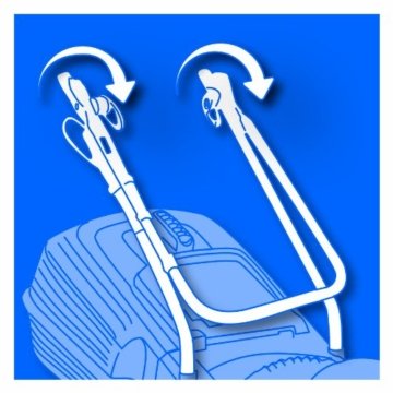 Einhell Elektro Rasenmäher BG-EM 1437 (1400 W, 37 cm Schnittbreite, 3-fache Schnitthöhenverstellung 25-60 mm, 36 l Fangbox) - 