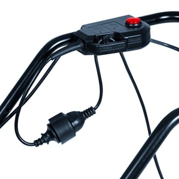 Einhell Elektro Rasenmäher GC-EM 1536 (1500 W, 36 cm Schnittbreite, 38 l Fangsack, 25-65 mm Schnitthöhe, Highwheeler) - 