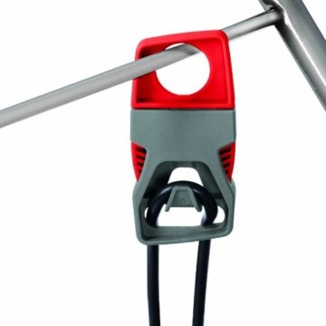 Einhell Elektro Rasenmäher GE-EM 1536 HW (1500 W, 36 cm Schnittbreite, 6-fache Schnitthöhenverstellung 25-75 mm, 40 l Fangbox, Highwheeler) - 