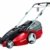 Einhell Elektro Rasenmäher GE-EM 1843 HW (1800 W, 43 cm Schnittbreite, 6-fache Schnitthöhenverstellung 25-75 mm, 63 l Fangbox, Highwheeler) -