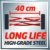 Einhell Hand Rasenmäher GC-HM 40 (40 cm Schnittbreite, max. 35 mm Schnitthöhe, 27 l Fangkorb, empfohlen bis 250 m²) - 