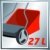 Einhell Hand Rasenmäher GC-HM 40 (40 cm Schnittbreite, max. 35 mm Schnitthöhe, 27 l Fangkorb, empfohlen bis 250 m²) - 