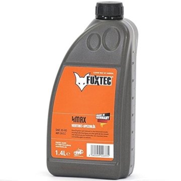 FUXTEC 4 Taktöl 1,4 Liter SAE 30 für Rasenmäher / Stromerzeuger / Schneefräsen - MADE IN GERMANY - 