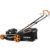 FUXTEC Benzin Rasenmäher FX-RM20BS mit 51 cm GT Selbstantrieb B&S Motor Easy Clean Briggs Stratton Motormäher 4in1 Mulchen - 