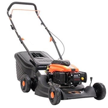 FUXTEC FX-RM1630 BENZIN RASENMÄHER mit stabilem Fangkorb - Der KOMPAKTE -