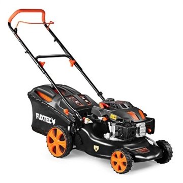FUXTEC FX-RM1850ECO BENZIN RASENMÄHER mit EASY CLEAN Waschfunktion Fangkorb - 