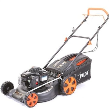 FUXTEC FX-RM20BS BENZIN RASENMÄHER mit B&S (Briggs Stratton) und EASY CLEAN Waschfunktion Radantrieb Mulchen Seitenauswurf Fangkorb - 