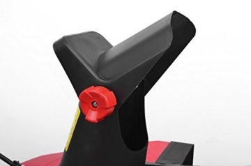 HECHT Elektro-Schneefräse 9181E Kehrmaschine Schneeschieber (inkl. LED-Scheinwerfer, 1800W) - 