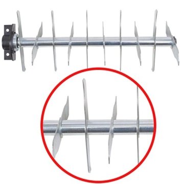 HECHT Vertikutierer, Lüfter, 2-in-1, HEC-1538 - 