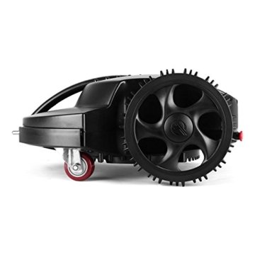 oneConcept Garden Hero Rasenmäher Rasenmähroboter Akku-Mähroboter (für Flächen bis 1.500m², automatisches Wiederaufladen, 3cm oder 4cm Schnitthöhe, 28cm Schnittbreite) schwarz - 