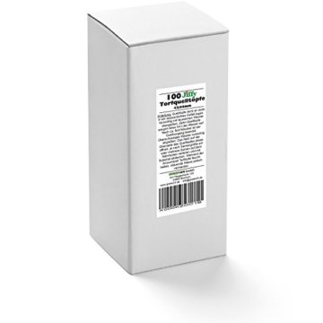 100 St. Jiffy® von GREEN24 Original Quell-Tabletten Torf-Quelltöpfe 44mm Aussaaterde Anzuchterde Torftablette mit Anleitung - 