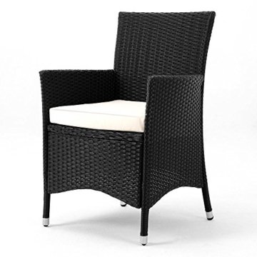 17tlg PolyRattan Sitzgruppe Gartenmöbel Gartenset Lounge Rattan Gartengarnitur Essgruppe Rattan - 