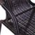 2er Set Bistrostuhl Stahlgestell Poly Rattan Gartenstuhl Stapelstuhl Balkonstuhl - 