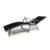 2er Set Klappliege Alu Textilene Sonnenliege Liegestuhl Campingliege schwarz klappbar - 