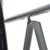 2er Set Klappstuhl Aluminium Komfortbreite Gartenstuhl Gartenstühle Klappstühle Alu schwarz - 