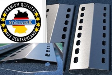 365mm x 90mm Edelstahl Flammenverteiler / Flammenabdeckung / Grillblech - super Ersatzteil für viele verschiedene Gasgrills (365-90-1) -