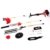 4 in1 Benzin Multitool Motorsense Heckenschere Hochentaster Rasentrimmer Astsäge Freischneider - 