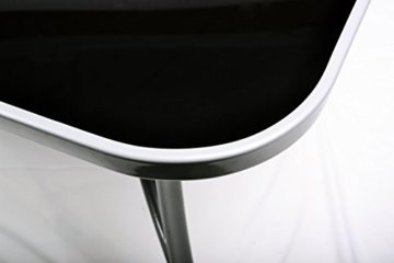 5tlg Set Sitzgarnitur Gartengarnitur Sitzgruppe Stapelstuhl Hochlehner anthrazit - 