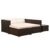 (6034) POLY RATTAN Lounge Braun Gartenset Sofa Garnitur Polyrattan Gartenmöbel - 