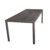 9tlg Gartengarnitur Sitzgruppe Gartenmöbel Set Aluminium Gartentisch mit Polywood Tischplatte 205x90cm Stapelstuhl pulverbeschichtet mit Textilenbespannung Champagner - 