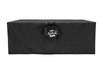 Abdeckung Gartenmöbel 200x160x70 von Abdeckkönig, Abdeckplane / Abdeckhaube Gartenmöbel in Premium Qualität, Schutzhülle für Gartenmöbel winterfest, Gartenmöbel Abdeckung rechteckig -