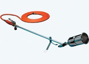Abflammgerät PZ 6000 mit Piezzozündung mit Druckregler 2,5bar -