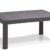 Allibert 219851 Lounge Set Merano (2 Sessel, 1 Sofa, 1 Tisch), Rattanoptik, Kunststoff, graphit - 