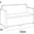 Allibert Lounge Set Monaco, Grau, 4-teilig - 