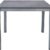 Aluminium Gartentisch 90x90 cm Spraystone silber / anthrazit -